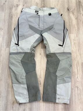 KLIM Dakar Motorcycle Pants Mens Size 36 Grey EUC OFF ROAD DIRTBIKE MOTOCROSS